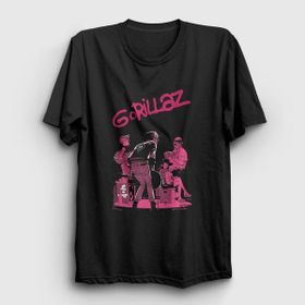Presmono Stage Gorillaz Kadın T-shirt