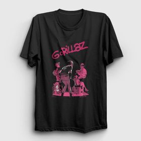 Presmono Stage Gorillaz Kadın T-shirt