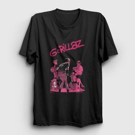 Presmono Stage Gorillaz Kadın T-shirt