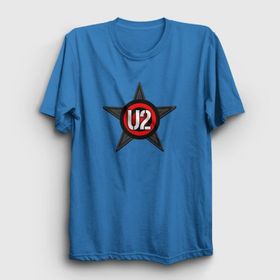 Presmono Star U2 Siyah Unisex T-Shirt