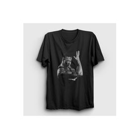 Presmono Street Fighter Film Jean Claude Van Damme Siyah Unisex T-shirt