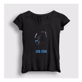 Presmono Sub Zero Mortal Kombat Kadın T-shirt