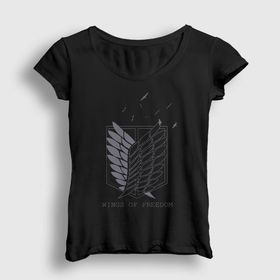 Presmono Survey Anime Attack On Titan Kadın T-shirt