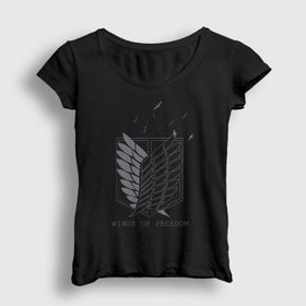 Presmono Survey Anime Attack On Titan Kadın T-shirt