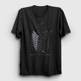Presmono Survey Anime Attack On Titan Kadın T-shirt