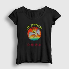 Presmono Swan Led Zeppelin Kadın T-shirt