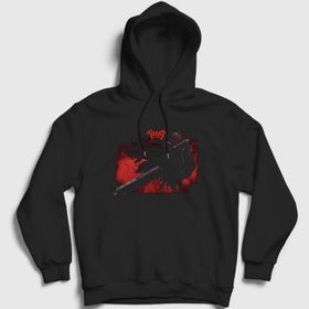 Presmono Sword Anime Berserk Unisex Siyah T-Shirt
