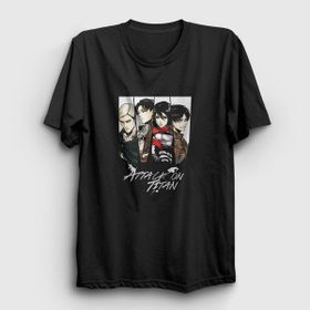Presmono Team Anime Attack On Titan Kadın T-shirt