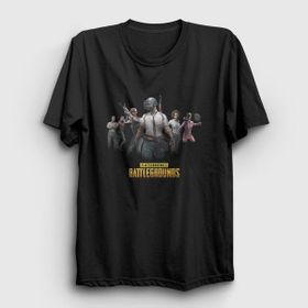 Presmono Team Pubg Siyah Unisex T-Shirt