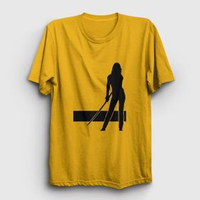 Presmono The Bride Film Kill Bill Sarı Unisex T-shirt