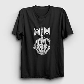 Presmono The Finger Motionless In White Unisex T-Shirt