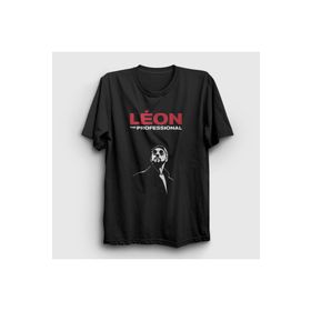 Presmono The Professional Film Leon Siyah Unisex T-shirt