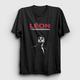 Presmono The Professional Film Leon Siyah Unisex T-shirt