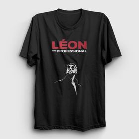 Presmono The Professional Film Leon Siyah Unisex T-shirt