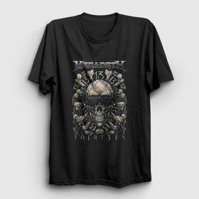 Presmono Thirteen Megadeth Kadın T-shirt