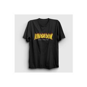 Presmono Thrasher K Pop Jungkook Bts Siyah Unisex T-shirt