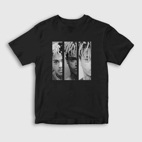 Presmono Three Xxxtentacion Kırmızı Unisex T-shirt