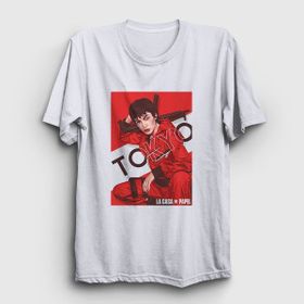 Presmono Tokyo La Casa De Papel Kırmızı Unisex T-shirt