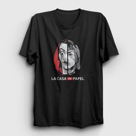 Presmono Tokyo V2 La Casa De Papel Siyah Unisex T-shirt