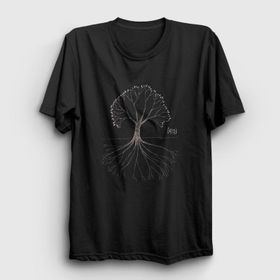 Presmono Tree Gojira Siyah Unisex T-Shirt