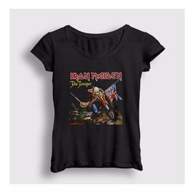 Presmono Trooper Iron Maiden Kadın T-shirt