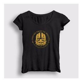 Presmono Trust Vikings Kadın T-shirt