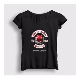Presmono Turkey Black Label Society Kadın T-shirt