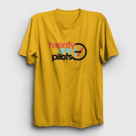 Presmono Twenty One Pilots Sarı Unisex T-Shirt
