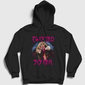 Presmono Twisted Sister Siyah Unisex T-shirt