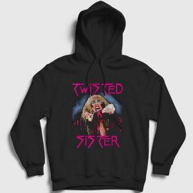 Presmono Twisted Sister Siyah Unisex T-shirt
