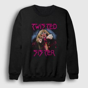 Presmono Twisted Sister Siyah Unisex T-shirt