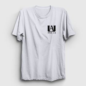 Presmono UA Anime Boku No Hero Academia Beyaz Unisex T-shirt