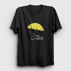 Presmono Umbrella How I Met Your Mother Siyah Unisex T-Shirt