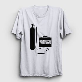 Presmono Unisex Cgun Film No Country For Old Men Beyaz T-Shirt