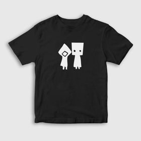 Presmono Unisex Çocuk Six And Mono Little Nightmares Siyah T-Shirt