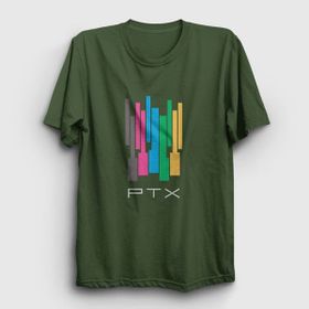 Presmono Unisex Colors Pentatonix Mor T-Shirt