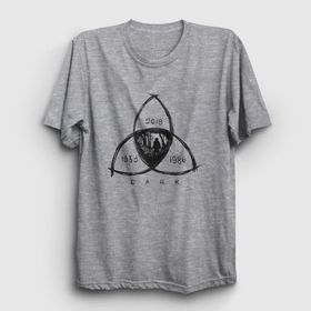 Presmono Unisex Connected V3 Dark Gri T-Shirt