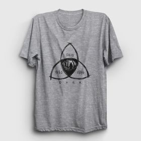 Presmono Unisex Connected V3 Dark Gri T-Shirt