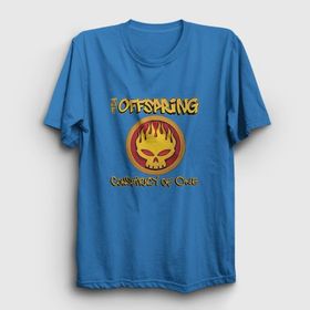 Presmono Unisex Conspiracy The Offspring Mavi T-Shirt