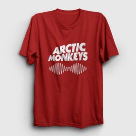 Presmono Unisex Cover Arctic Monkeys Mavi T-Shirt