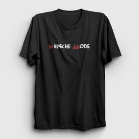 Presmono Unisex Delta Depeche Mode Siyah T-Shirt