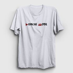 Presmono Unisex Delta Depeche Mode Siyah T-Shirt