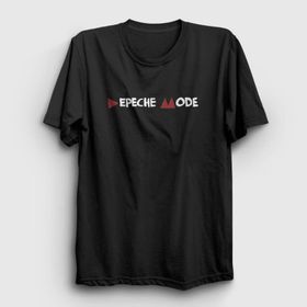 Presmono Unisex Delta Depeche Mode Siyah T-Shirt