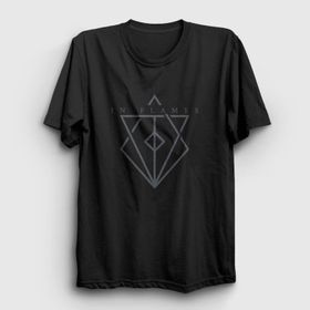 Presmono Unisex Fire In Flames Siyah T-Shirt