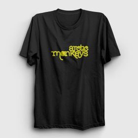 Presmono Unisex Five Arctic Monkeys Mor T-Shirt