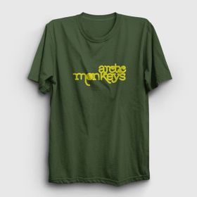 Presmono Unisex Five Arctic Monkeys Mor T-Shirt