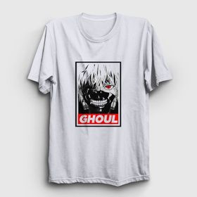 Presmono Unisex Ghoul Anime Tokyo Ghoul Beyaz T-Shirt