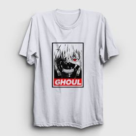 Presmono Unisex Ghoul Anime Tokyo Ghoul Beyaz T-Shirt