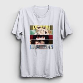 Presmono Unisex Girls Anime Kakegurui Beyaz T-Shirt