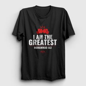 Presmono Unisex Greatest Muhammed Ali Beyaz T-Shirt